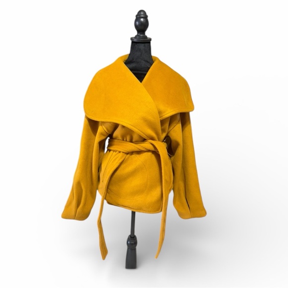 Free People Mina Jacket in the color "Narcissus" or mustard yellow, Medium, NWT - Picture 5 of 11
